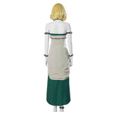 Game The Legend of Zelda Princess Zelda Outfits Green Dress Cosplay Costume Halloween Carnival Suit